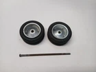 Vintage 1950s Tonka Dual Tandem Wheels for Semi Truck Original (Part Set Of 2)