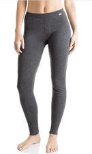 MERIWOOL Womens 100% Merino Wool Base Layer Thermal Pants Charcoal Gray Large L