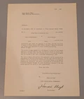 1947 Coca Cola Sugar Rationing Form Letter - Vtg 40s Post WWII Ration Ephemera