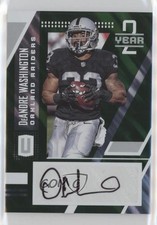 2017 Panini Unparalleled Year 2 1/2 DeAndre Washington #YT-DW Auto 16tx