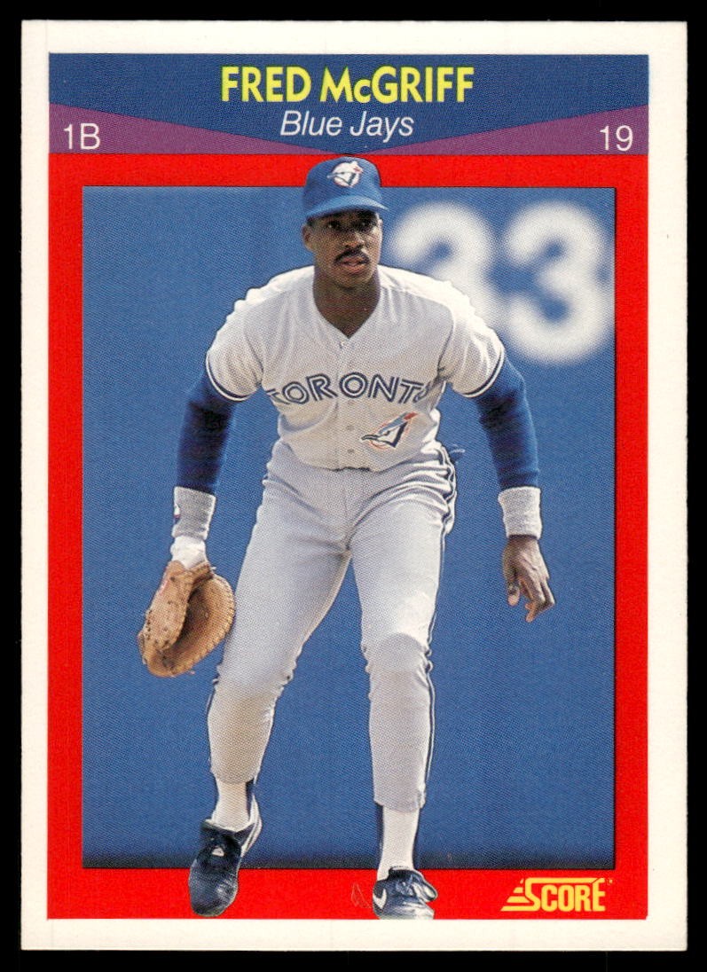1990 Score 100 Superstars #45 Fred McGriff