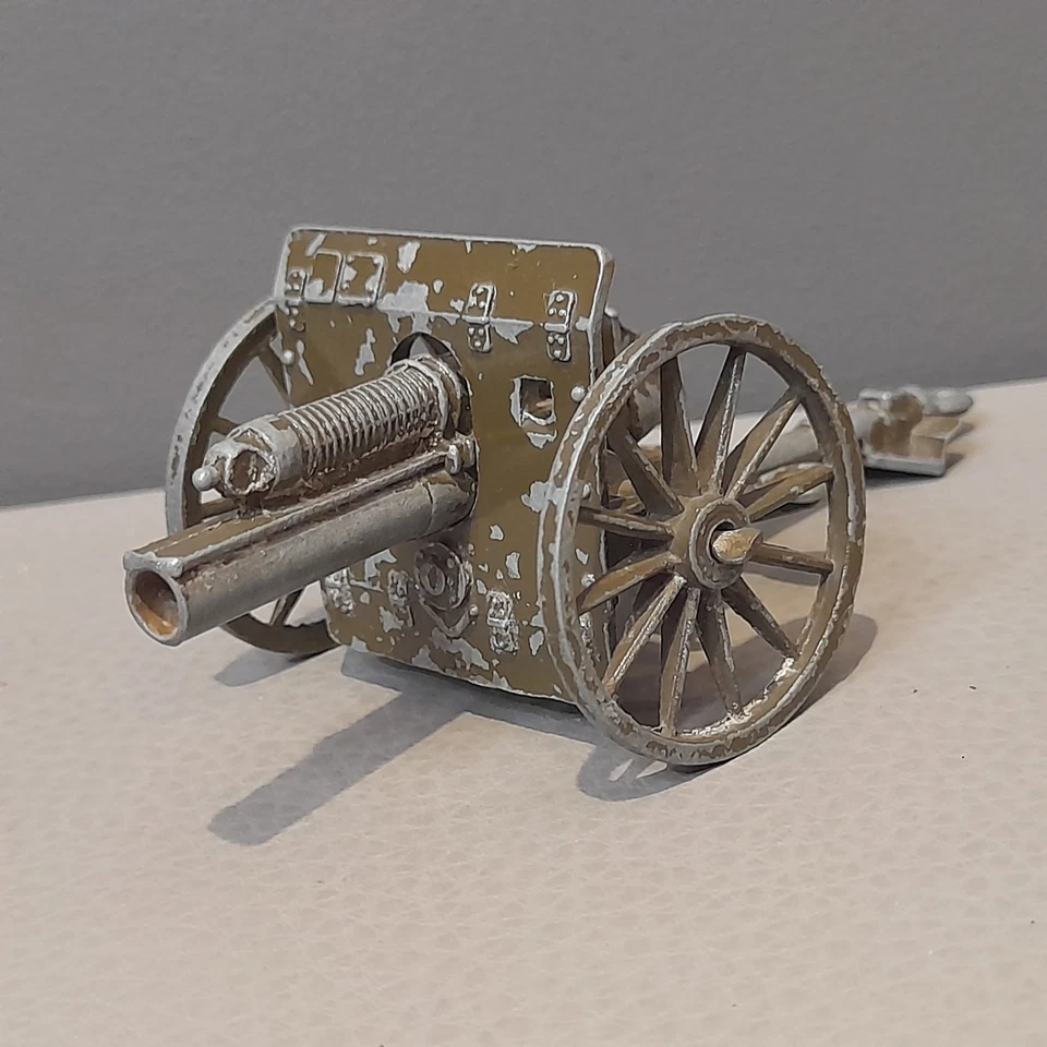 Vintage British Army Artillery Gun 18 Pounder Field Crescent Toys Working - Image 4 of 4