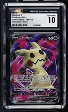 Pokemon Mimikyu V 148/163 CGC Gem Mint 10 Sword Shield Battle Styles Ultra Rare on eBay