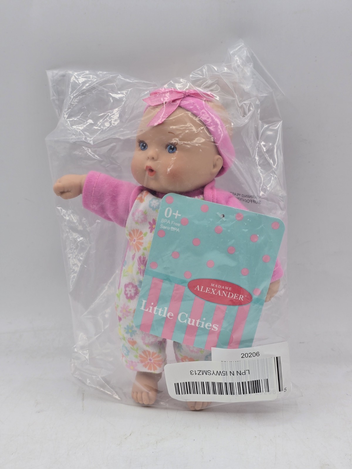 NEW Madame Alexander 8 Inch Little Cuties - Pink