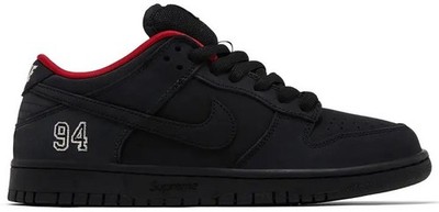 Supreme × Nike SB Dunk Low Black ２７．０ Supreme x Nike Dunk SB Low Black for Sale | Authenticity