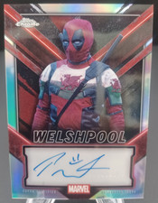 2025 Topps Chrome Deadpool Auto Welshpool Paul Mullin #TC-PM