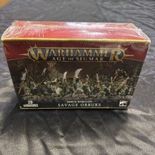 Games Workshop Age Of Sigmar Bonesplitterz Savage Orruks Sealed