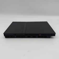 Sony PlayStation 2 PS2 Slim SCPH-75001 Black ...