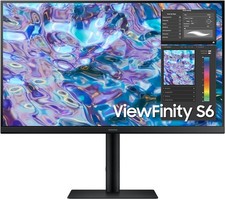 SAMSUNG S61B Series 27-Inch QHD Computer Monitor (LS27B610EQNXZA) Black