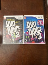 Just Dance 2 & Just Dance 3 Nintendo Wii Lot Of 2