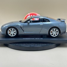 AUTOart 1/18 Nissan Skyline GT-R R35 dark metal gray Millennium 77388 diecast