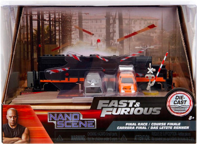 The Fast and the Furious - Final Race (Train Scene) Nano Scene 1.65'' Scale [OE]