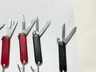 Lot of 5 Victorinox Classic Swiss Army Knives - Red - Black - Ruby — photo 9