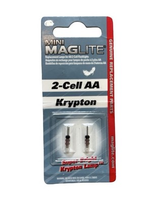 Genuine Maglite Mini Replacement Bulbs for AA Alkaline Batteries LM2A001