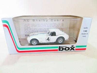 MODELL BOX 8420 'AC SHELBY COBRA #4, LE MANS 1963' 1:43 MIB/BOXED. RAR.