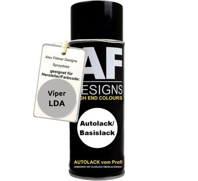 Für Viper LDA Bright Silver Quartz Metallic Spraydose Basislack Sprühdose 400ml