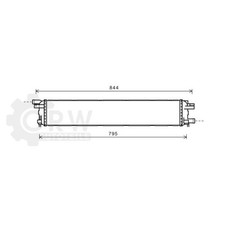 Radiatore raffreddamento motore per Audi Q3 2.0 TDI anno 15-18