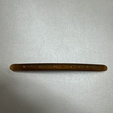 Hair Barrettes Classic Skinny No-Slip - Gold color stones