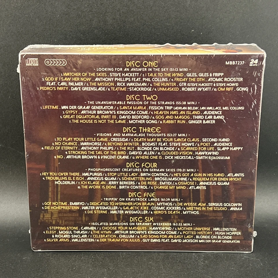 Various "The Krautrock & Progressive Box Set" 6 CD Deluxe Limited Edition 2016 - Image 2 of 4