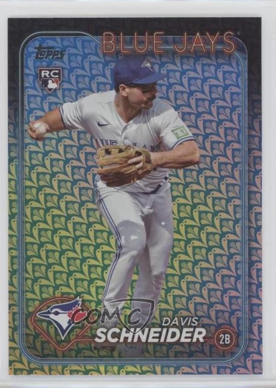 2024 Topps Series 1 Holiday Davis Schneider #189 07il