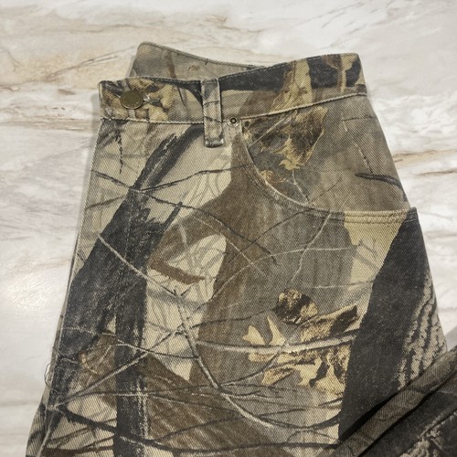 Vintage Wrangler Pro Gear Womens 10x28 Realtree Hardwoods Camo Pants Jeans - Picture 2 of 13