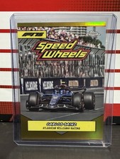 2025 Topps Chrome F1 Formula 1 Carlos Sainz 1975 Speed Wheels Gold Refractor /50