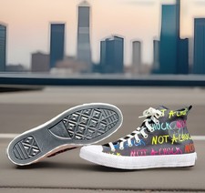 Converse UNT1TL3D High Not A Chuck Black Multi 173165C Men?s Size 11 NWOT