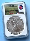 2016 American 1oz SILVER EAGLE COIN NGC MS69 Chicago Cubs W.S. Champions ⚾️‼️