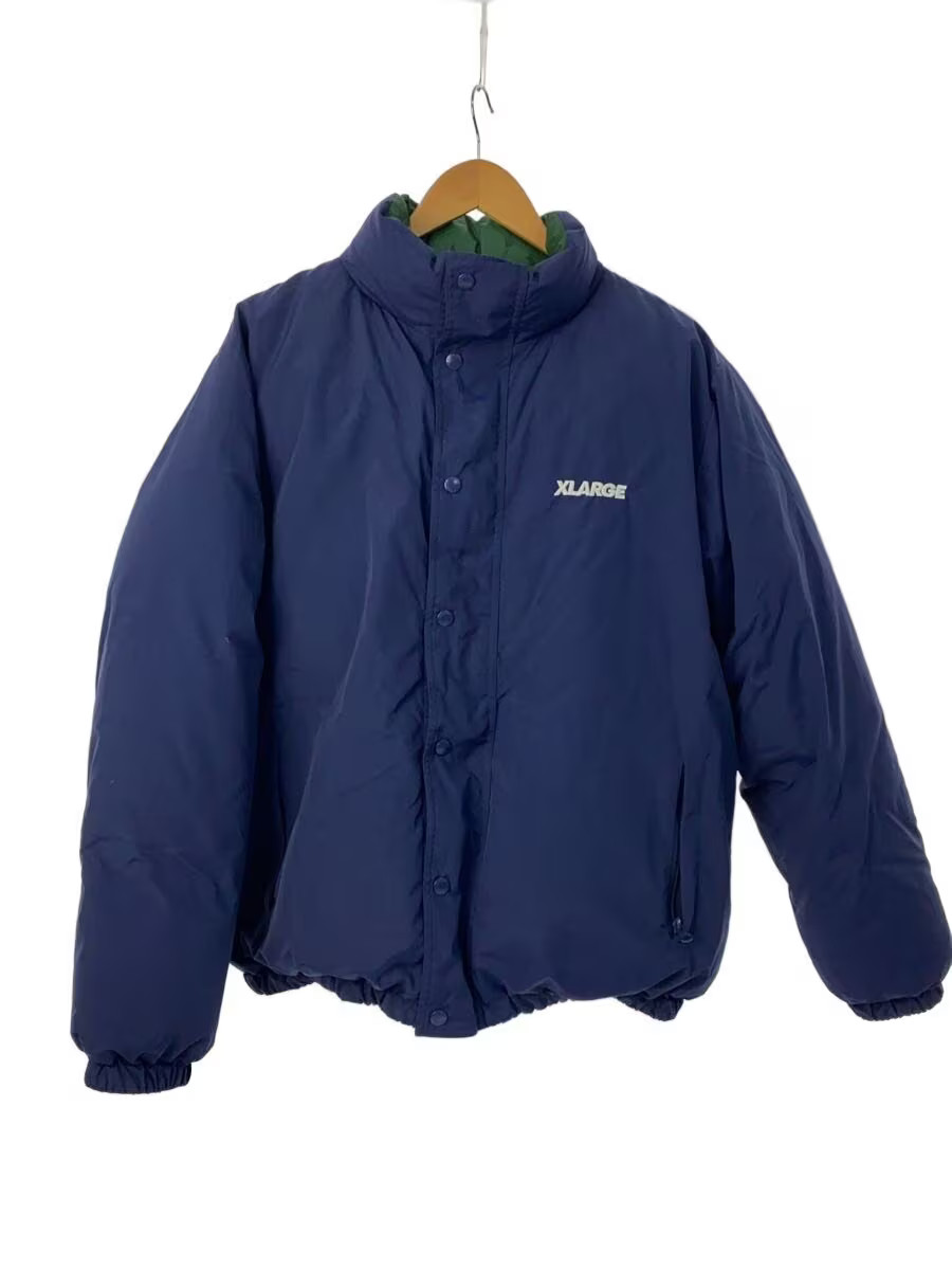 X-LARGE Down Jacket, Size M, Polyester, NV, Solid Color 