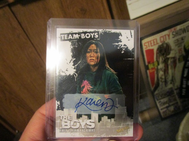 2025 UPPER DECK SKYBOX THE BOYS KAREN FUKUHARA/KIMIKO AUTO  #C-10- READ
