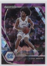 2021-22 Panini Prizm Draft Picks Purple Ice Prizm 142/149 Coby White #35 1aj