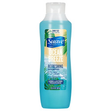 Suave Ocean Breeze Refreshing Shampoo, Sea Algae Extract Vitamin E, 22.5 FL OZ
