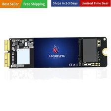 256GB NVMe SSD for MacBook, PCIe Gen3x4, 3D TLC NAND Flash Replacement SSD fo...