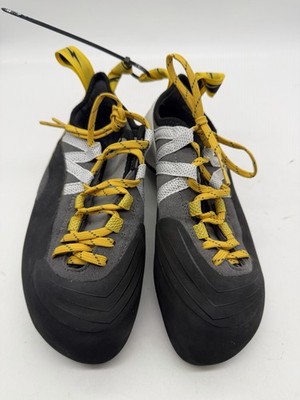 EVOLV SHAMAN Climbing Shoes LACE Womens Size 6? 7? Gray Read Description
