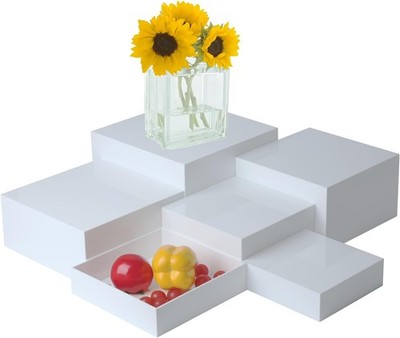 6PCS Buffet Risers,Dert table display set, Catering supplies buffet