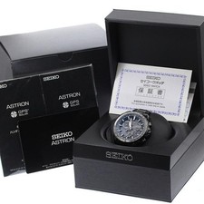 SEIKO ASTRON SBXB079/8X53-0AD02 45mm Stainless Steel / Ceramic Black #C27783