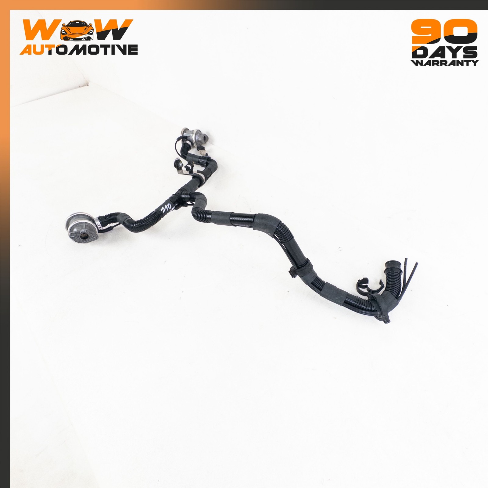 08-19 MASERATI GRANTURISMO 4.2L V8 ENGINE BLOW BREATHER PIPE VALVE ASSEMBLY OEM