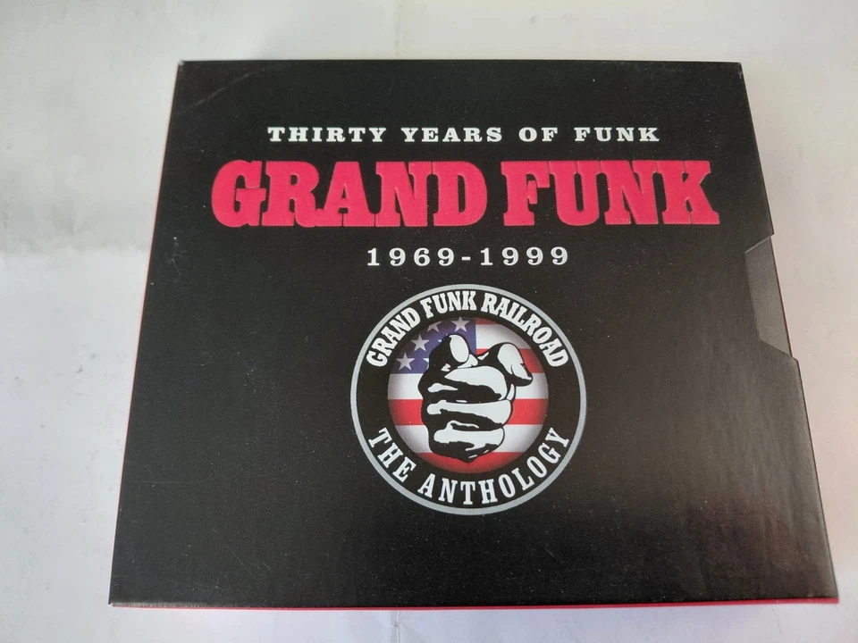 GRAND FUNK RAILROAD Thirty Years Of Funk 3CD, 1969-1999, Anthology, ungespielt !