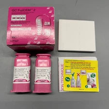 GC FujiCEM 2 Refill package Light Yellow 2 Catridges Automix Compatible 004714