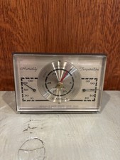 Vintage Airguide Instrument Company Barometer Humidity Temperature Made in USA