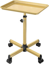 Carrello vassoio salone vassoio tatuaggio carrello arrotolabile, vassoio arrotolabile di servizio, altezza regolabile