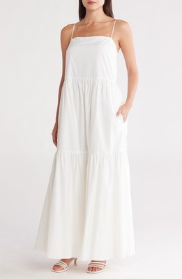 NWT $428 rag & bone Leilah Poplin Maxi Dress XL