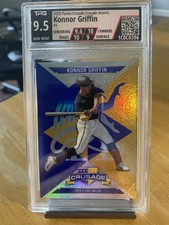 Konnor Griffin 2025 Panini Crusade Inserts TPG 9.5 GEM MINT Pirates RC #9~ PSA