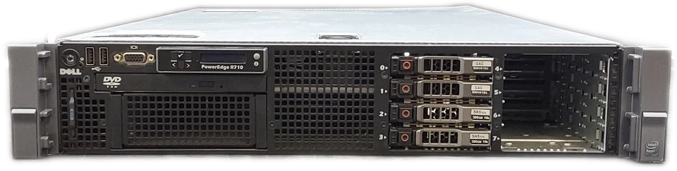 Dell PowerEdge R710 2x Xeon 2.27GHz 28GB DDR3 Server No HDD - Image 3 of 4