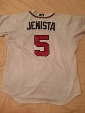 Mississippi Braves AA Game Worn USED Jersey #5 Atlanta Braves MILB Sz 50 Mlb