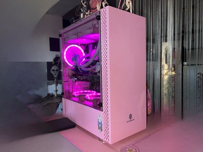PC Gehäuse rosa MIDI Tower ATX pink GAMEKM Armor Deluxe