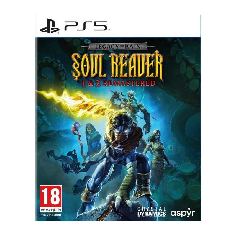 Legacy of Kain Soul Reaver 1&2 Remastered Jeu PS5 Edition Standard