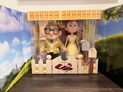 DISNEY PIXAR UP ELLIE AND CARL 15th ANNIVERSARY LIMITED EDITION DOLL SET NEW NIB