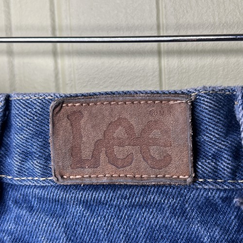 Vintage Lee Jeans Size 3 Union Tag 80s High Rise Tapered 23x28 - Picture 7 of 9