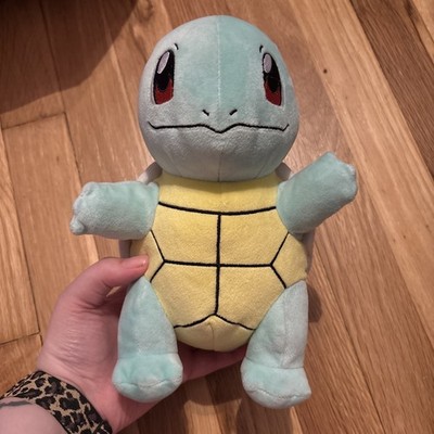 Pokemon Squirtle Open Eyes Brown Shell Wicked Cool Toys 8'' Plush